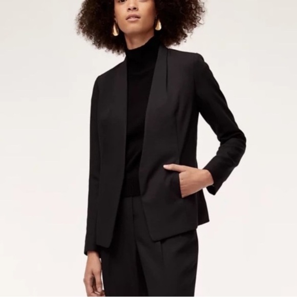 Babaton Jackets & Blazers - Aritzia Babaton Keith Open Front Blazer Black size 2